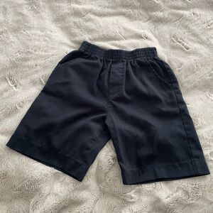 Size 6 Unik boys pull on uniform shorts, EUC.